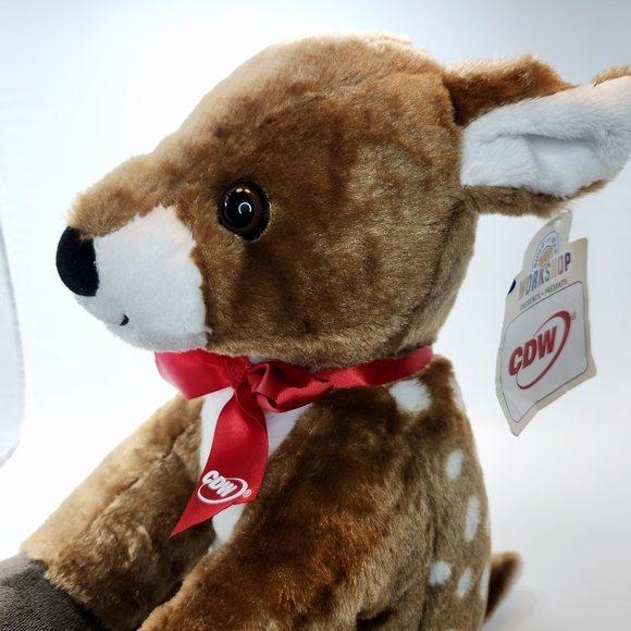 Vintage Rare Build-A-Bear CDW Brown Spotted Fawn Deer Bambi - Picture 6 of 15
